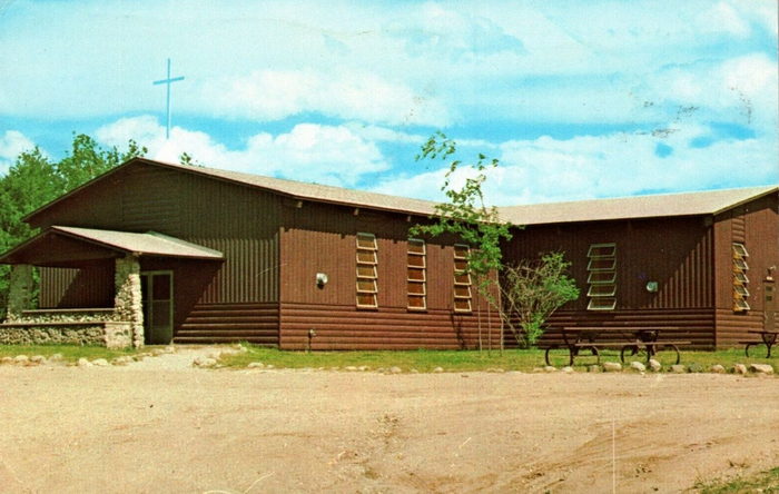 Center Lake Bible Camp - Vintage Postcard